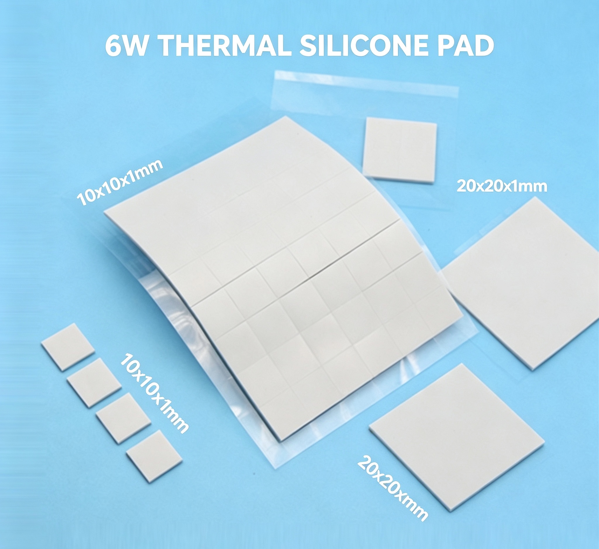 6W/m·K Thermal Silicone Pads: The Ultimate Solution for Electronic Heat Dissipation